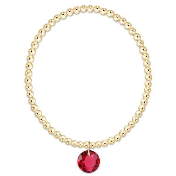 Enewton Classic Gold 3mm Bracelet - Reflection Small Charm - 07 Trinity Jewelers  Pittsburgh, PA