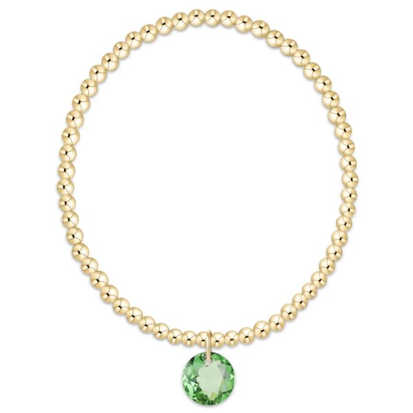 Enewton Classic Gold 3mm Bracelet - Reflection Small Charm - 08 Trinity Jewelers  Pittsburgh, PA