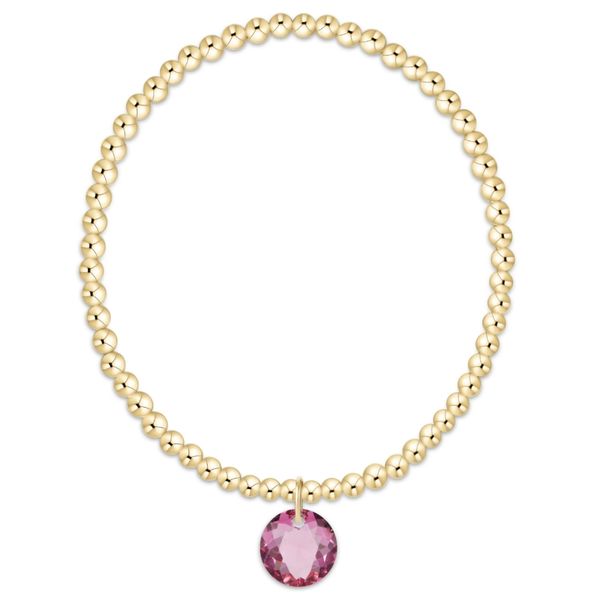 Enewton Classic Gold 3mm Bracelet - Reflection Small Charm - 10 Trinity Jewelers  Pittsburgh, PA