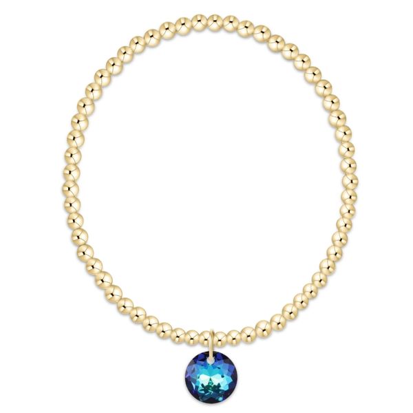 Enewton Classic Gold 3mm Bracelet - Reflection Small Charm - 12 Trinity Jewelers  Pittsburgh, PA