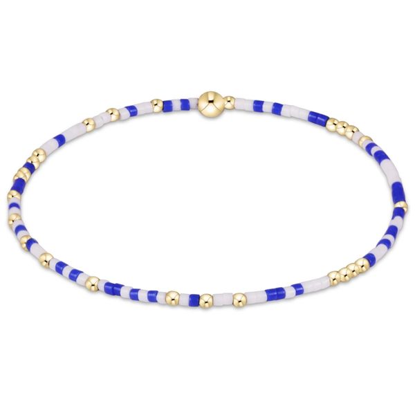 Enewton Gameday Hope Unwritten Bracelet - Blue - White Trinity Jewelers  Pittsburgh, PA