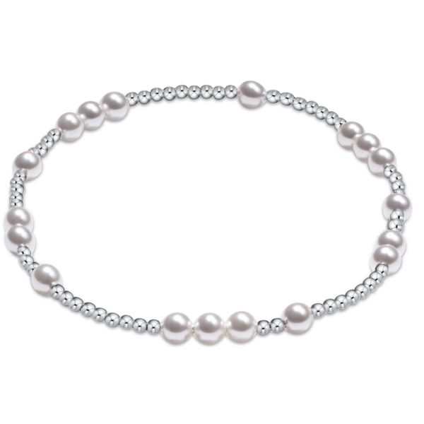 Enewton Hope Unwritten Pearl 4mm Sterling Bracelet Trinity Jewelers  Pittsburgh, PA