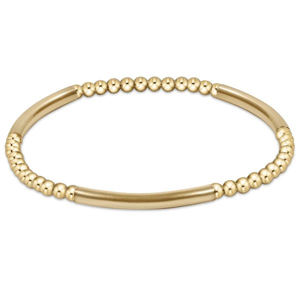 Enewton Bliss Bar Pattern Gold 3mm Bracelet Trinity Jewelers  Pittsburgh, PA