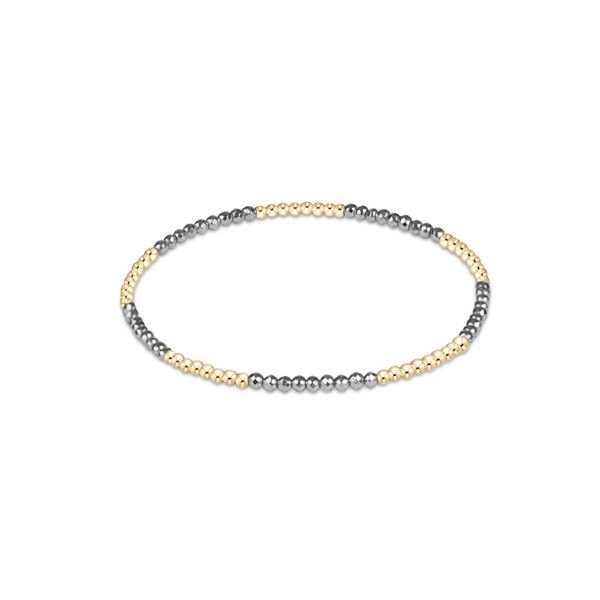 Enewton Blissful Silver Faceted Hematite 2mm Bracelet Trinity Jewelers  Pittsburgh, PA