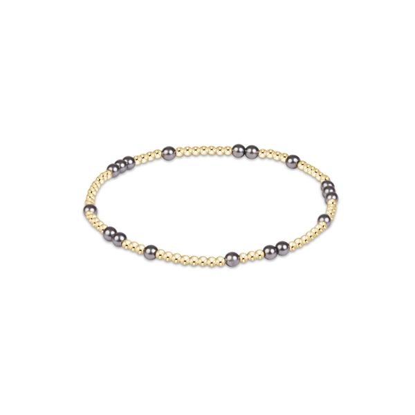 Enewton Hope Unwritten Pearl Dark Grey 3mm Bracelet Trinity Jewelers  Pittsburgh, PA