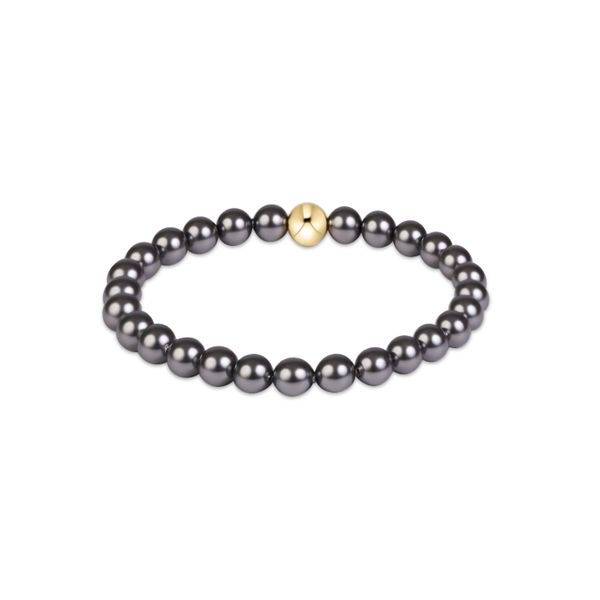 Enewton Classic Pearl Dark Grey 6mm Bracelet Trinity Jewelers  Pittsburgh, PA