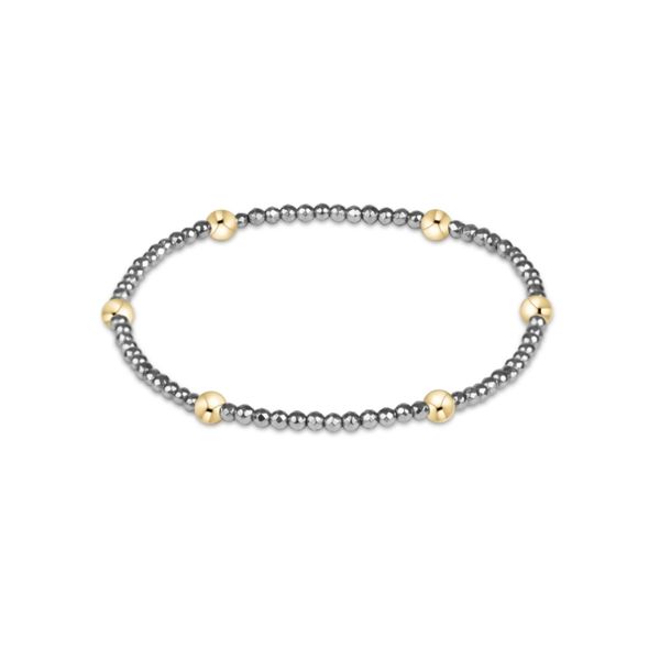 Enewton Presence Silver Faceted Hematite 2mm Bracelet Trinity Jewelers  Pittsburgh, PA