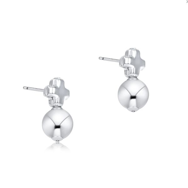 Enewton Signature Cross Small sterling Stud - Classic Sterling Trinity Jewelers  Pittsburgh, PA