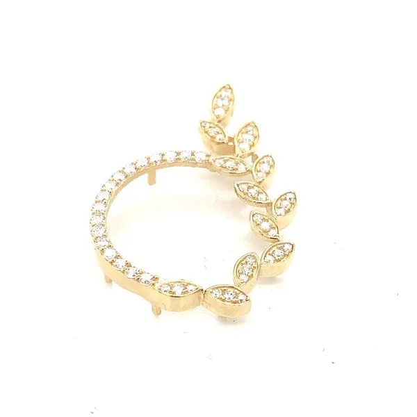Coin Frames in 14 Karat Yellow Gold 2.0 Grams Tzfasman Jewelers Brooklyn, NY