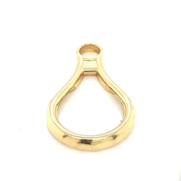 Coin Frames in 14 Karat Yellow Gold 4 Grams Tzfasman Jewelers Brooklyn, NY