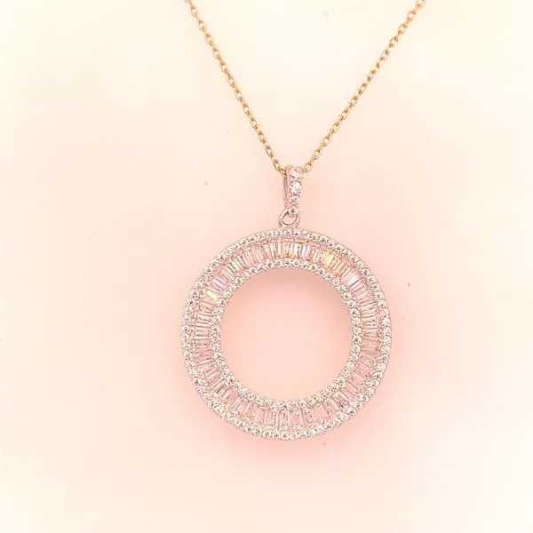 Coin Frames in 14 Karat White Gold CZ Tzfasman Jewelers Brooklyn, NY