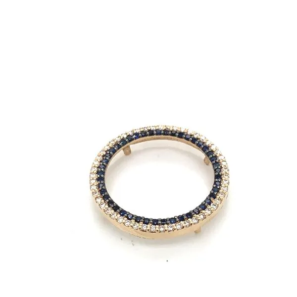 Coin Frames in 14 Karat Yellow Gold Tzfasman Jewelers Brooklyn, NY