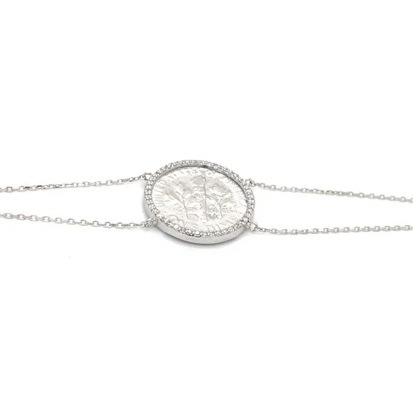 Coin Frames in 14 Karat White Gold Tzfasman Jewelers Brooklyn, NY