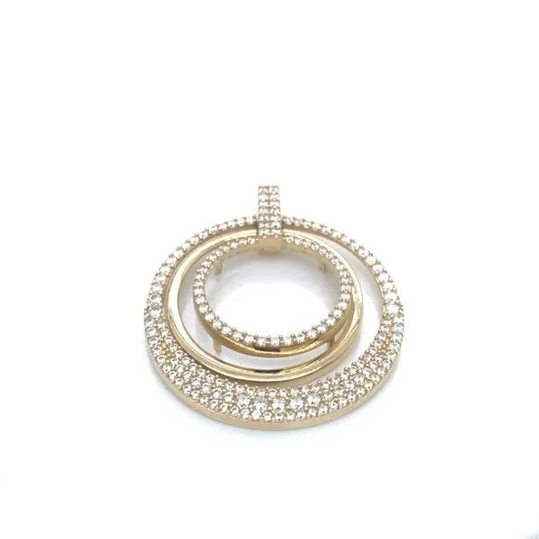 Coin Frames in 14 Karat Yellow Gold 6 Grams Tzfasman Jewelers Brooklyn, NY