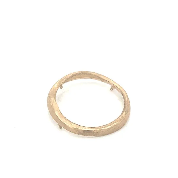 Coin Frames in 14 Karat Yellow Gold 1.5 Grams Tzfasman Jewelers Brooklyn, NY