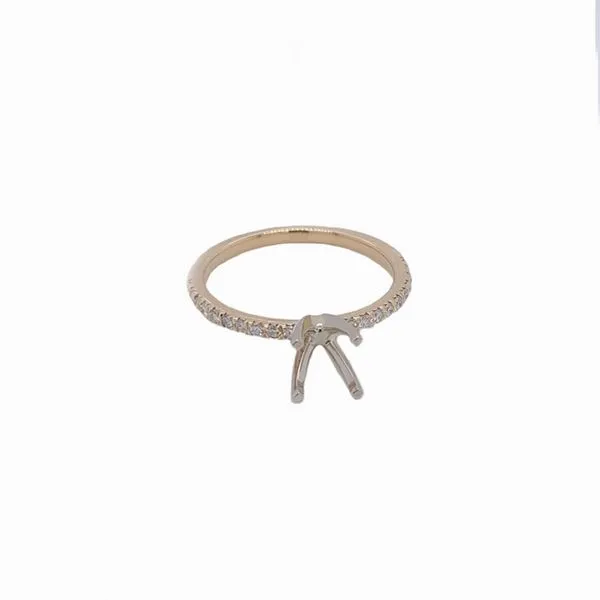 Diamond Engagement Rings in 14 Karat Yellow Gold similar item image