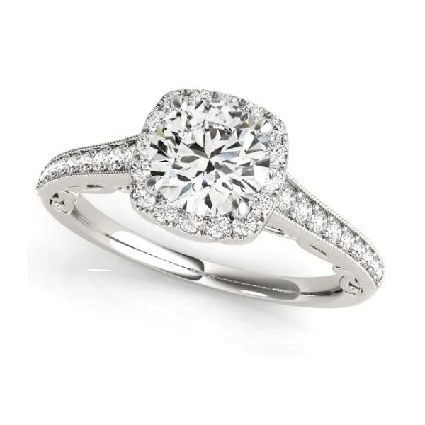Diamond Engagement Rings in 14 Karat White Gold Tzfasman Jewelers Brooklyn, NY
