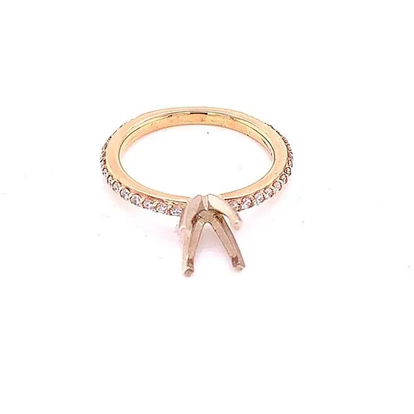Diamond Engagement Rings in 14 Karat Yellow Gold