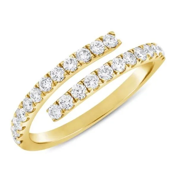 Diamond Fashion Rings in 14 Karat Yellow Gold 2.05 Grams similar item image