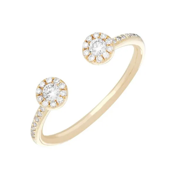 Diamond Fashion Rings in 14 Karat Yellow Gold similar item image