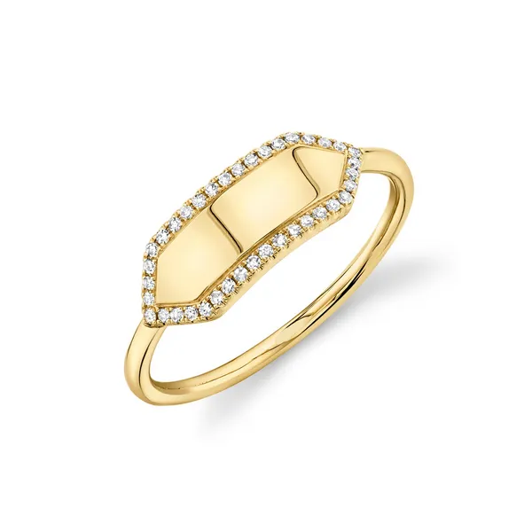 Diamond Fashion Rings in 14 Karat Yellow Gold 2.30 Grams similar item image
