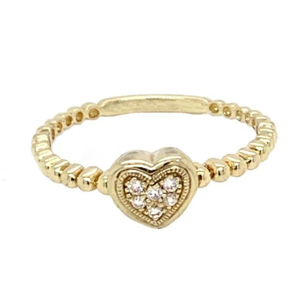 Diamond Fashion Rings in 14 Karat Yellow Gold similar item image