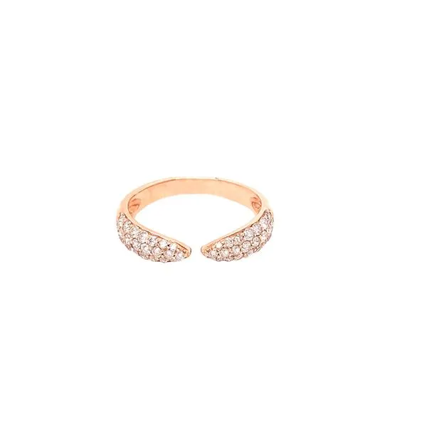 Diamond Fashion Rings in 14 Karat Rose Gold similar item image