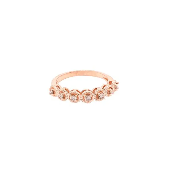 Diamond Fashion Rings in 14 Karat Rose Gold similar item image
