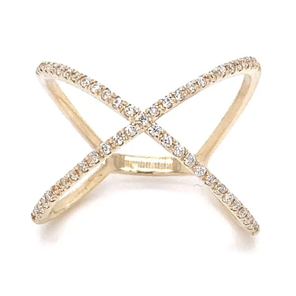 Diamond Fashion Rings in 14 Karat Yellow Gold similar item image
