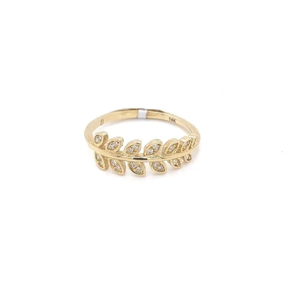 Diamond Fashion Rings in 14 Karat Yellow Gold Tzfasman Jewelers Brooklyn, NY