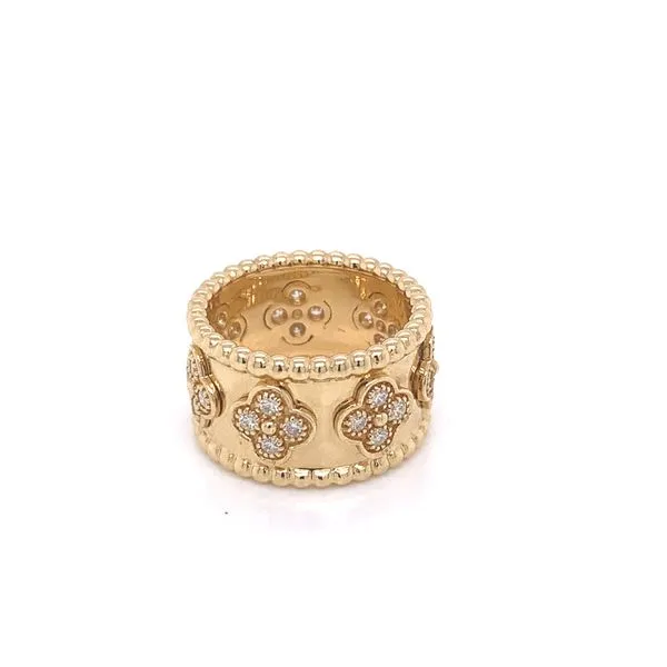 Diamond Fashion Rings in 18 Karat Yellow Gold 8.56 Grams Tzfasman Jewelers Brooklyn, NY
