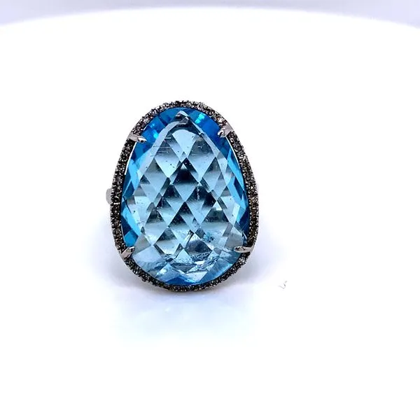 Diamond Fashion Rings in 14 Karat White Gold Tzfasman Jewelers Brooklyn, NY
