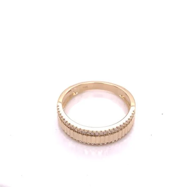 Diamond Fashion Rings in 14 Karat Yellow Gold 2.78 Grams Tzfasman Jewelers Brooklyn, NY