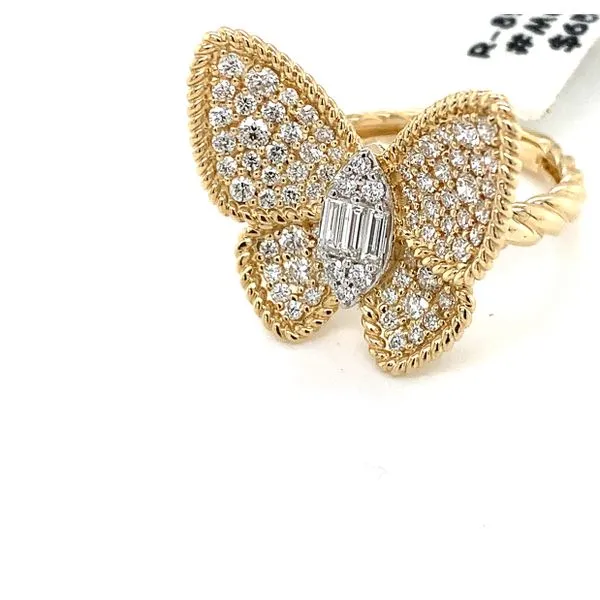 Diamond Fashion Rings in 14 Karat Yellow Gold 7.6 Grams Tzfasman Jewelers Brooklyn, NY