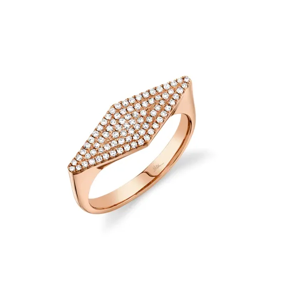 Diamond Fashion Rings in 14 Karat Rose Gold 4.0 Grams Tzfasman Jewelers Brooklyn, NY