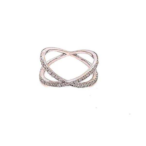 Diamond Fashion Rings in 14 Karat White Gold Tzfasman Jewelers Brooklyn, NY