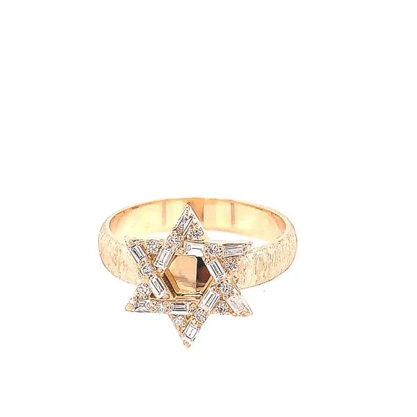Diamond Fashion Rings in 14 Karat Yellow Gold Tzfasman Jewelers Brooklyn, NY