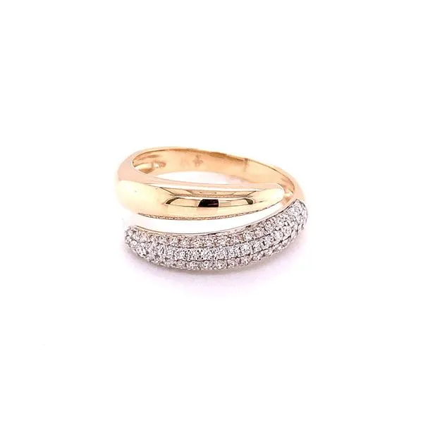 Diamond Fashion Rings in 14 Karat Yellow Gold 3.27 Grams Tzfasman Jewelers Brooklyn, NY