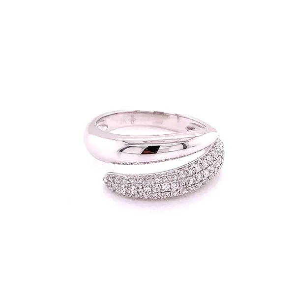 Diamond Fashion Rings in 14 Karat White Gold 3.26 Grams Tzfasman Jewelers Brooklyn, NY