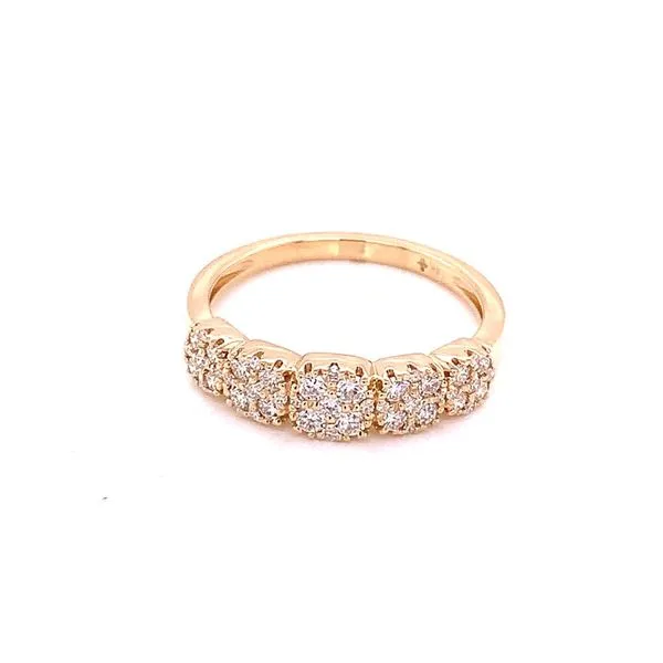 Diamond Fashion Rings in 14 Karat Yellow Gold 1.99 Grams Tzfasman Jewelers Brooklyn, NY