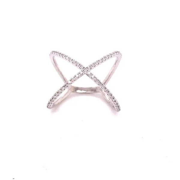 Diamond Fashion Rings in 14 Karat White Gold Tzfasman Jewelers Brooklyn, NY