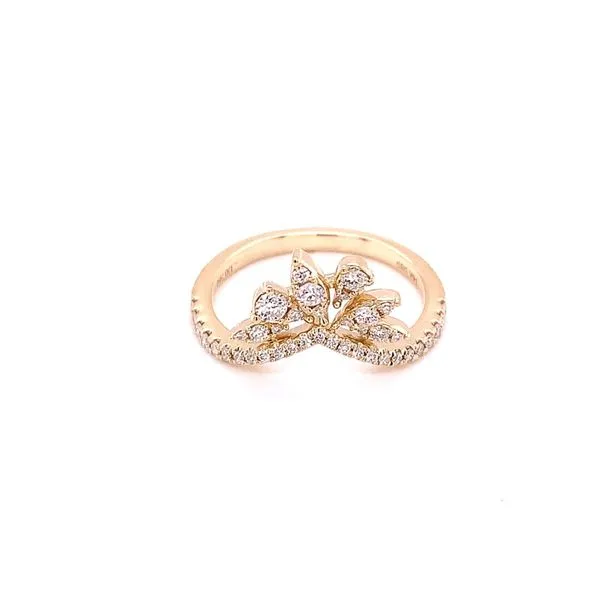 Diamond Fashion Rings in 14 Karat Yellow Gold 2.43 Grams Tzfasman Jewelers Brooklyn, NY