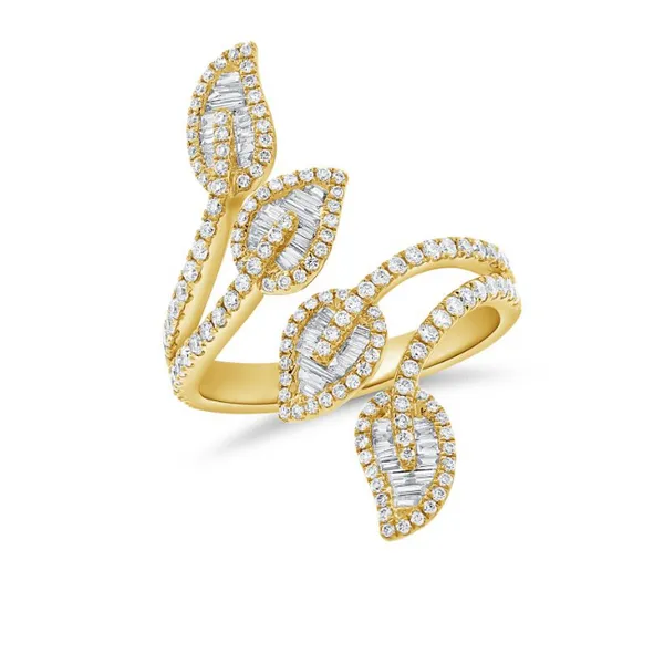 Diamond Fashion Rings in 14 Karat Yellow Gold 4.68 Grams Tzfasman Jewelers Brooklyn, NY