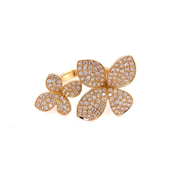 Diamond Fashion Rings in 18 Karat Yellow Gold Tzfasman Jewelers Brooklyn, NY
