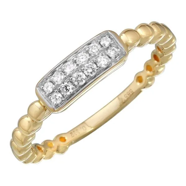 Diamond Fashion Rings in 14 Karat Yellow Gold 2.02 Grams Tzfasman Jewelers Brooklyn, NY