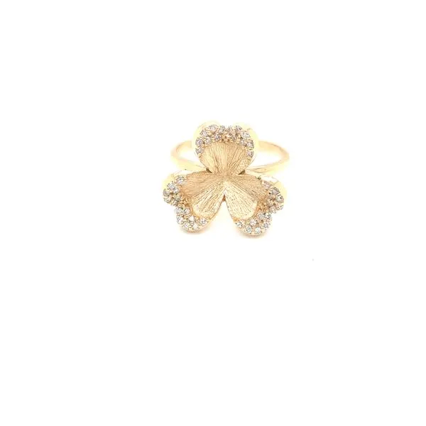 Diamond Fashion Rings in 14 Karat Yellow Gold 5.0 Grams Tzfasman Jewelers Brooklyn, NY