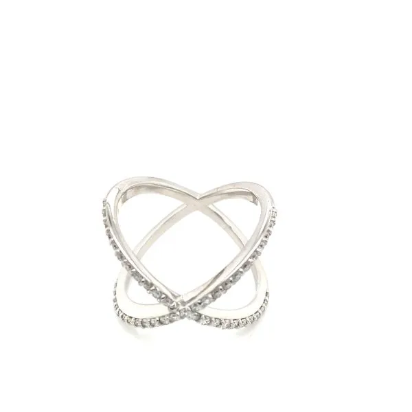 Diamond Fashion Rings in 14 Karat White Gold 4.5 Grams Tzfasman Jewelers Brooklyn, NY