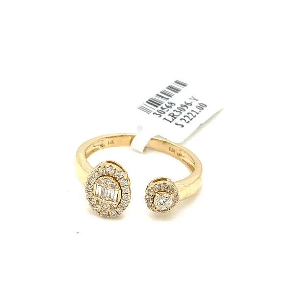 Diamond Fashion Rings in 14 Karat Yellow Gold 2.65 Grams Tzfasman Jewelers Brooklyn, NY