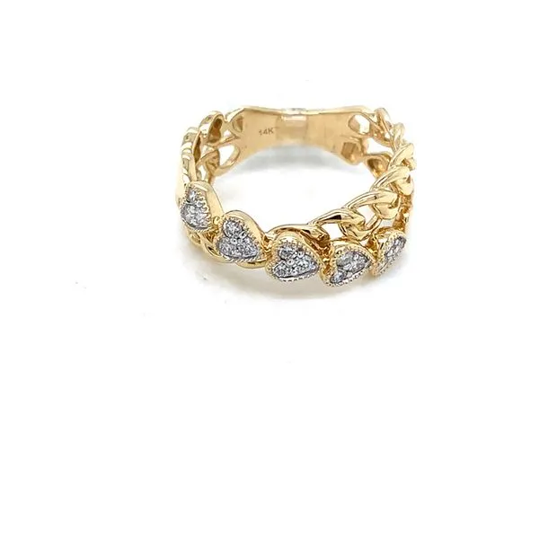 Diamond Fashion Rings in 14 Karat Yellow Gold Tzfasman Jewelers Brooklyn, NY