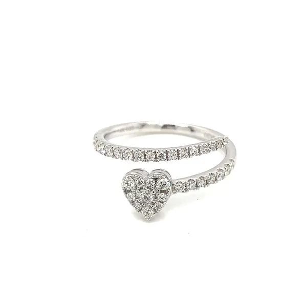 Diamond Fashion Rings in 14 Karat White Gold 2.42 Grams Tzfasman Jewelers Brooklyn, NY